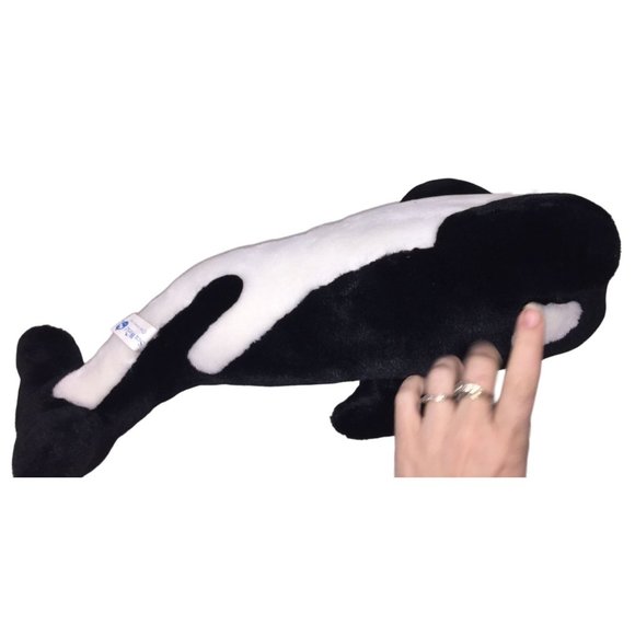 Orca Whale Sea World Collectible Plush - 17" Amusement park Souvenir - Picture 9 of 11